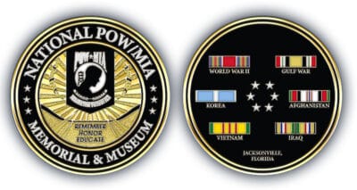 National POW/MIA Memorial & Museum Challenge Coin